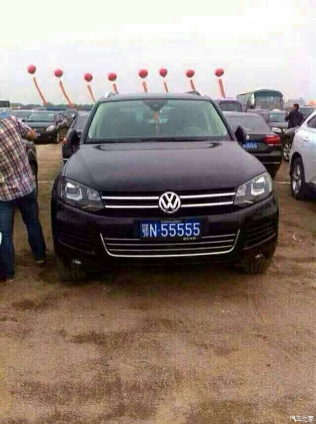 都来晒晒朗逸车牌吧