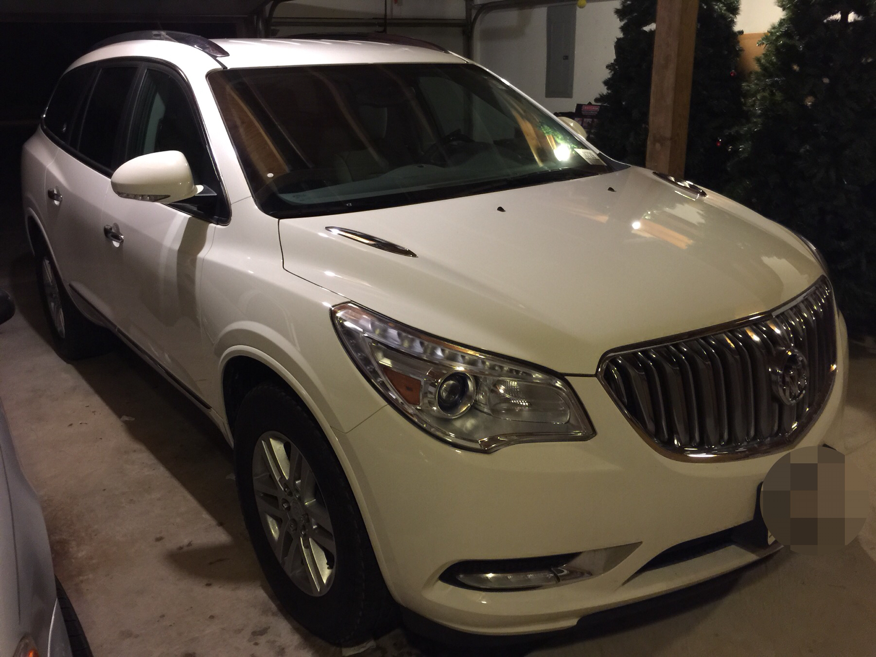 美国2014昂科雷提车