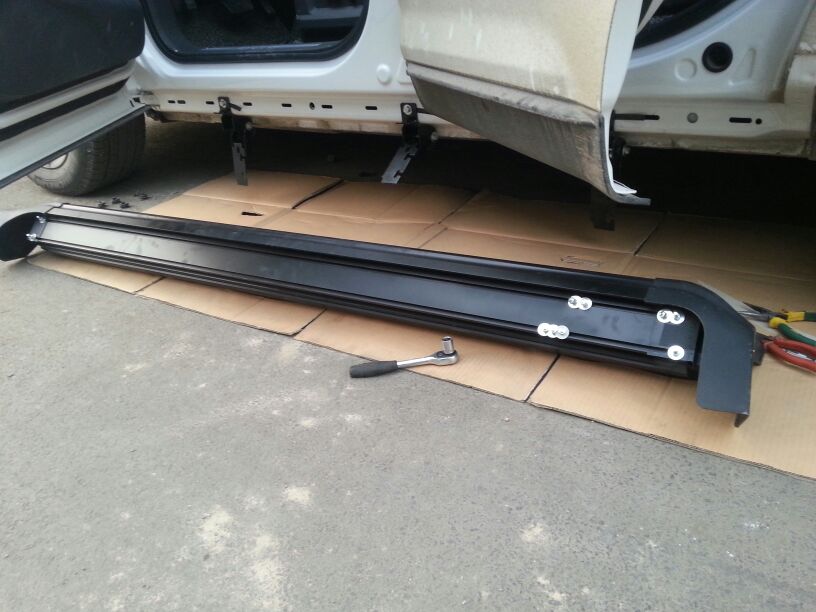 【图】网购的踏板,安装上还算满意._锐界论坛_汽车之家论坛