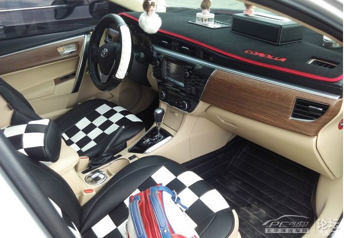 【图】想请各位看看,这种内饰是如何改装的?_卡罗拉论坛_汽车之家论坛