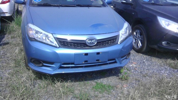 【图】提车作业 顺便求个认证啊 蓝色f3_比亚迪f3论坛_汽车之家论坛