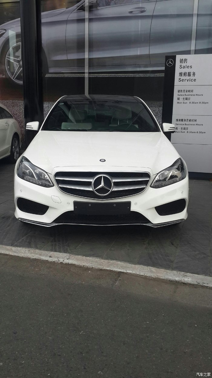 还是白色好看_奔驰e级论坛_汽车之家论坛