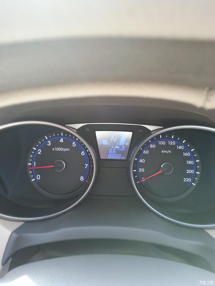 【图】都来晒晒油耗_北京现代ix35/mufasa 沐飒论坛_汽车之家论坛