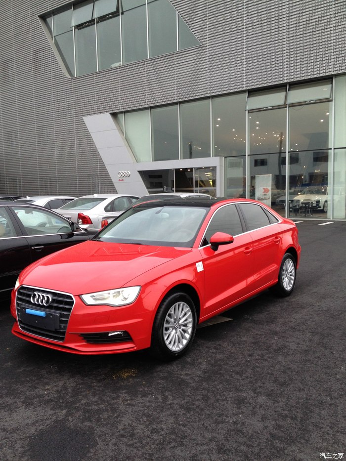 【图】a3 三厢 米萨诺红 时尚版 提车～!_奥迪a3论坛_汽车之家论坛