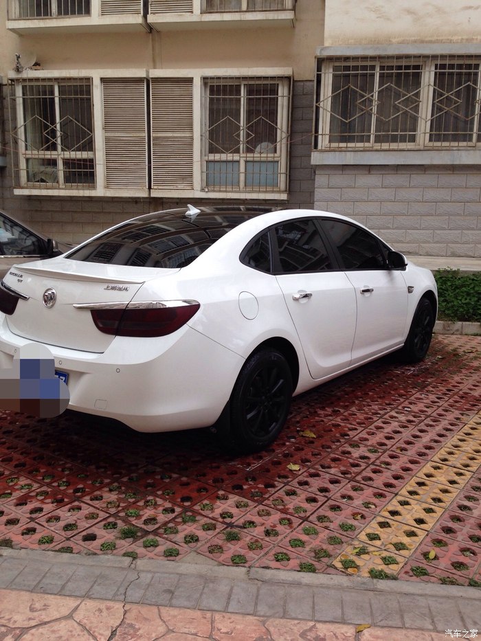 【图】轮毂喷黑了,大家看看效果咋样!_英朗论坛_汽车之家论坛