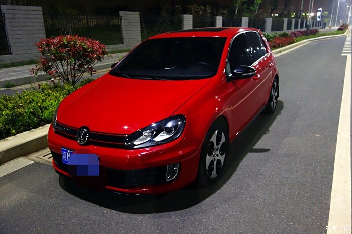 南昌市出紅色gti2012款無改裝無事故素車