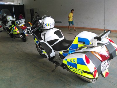深圳交警摩托车型号图片