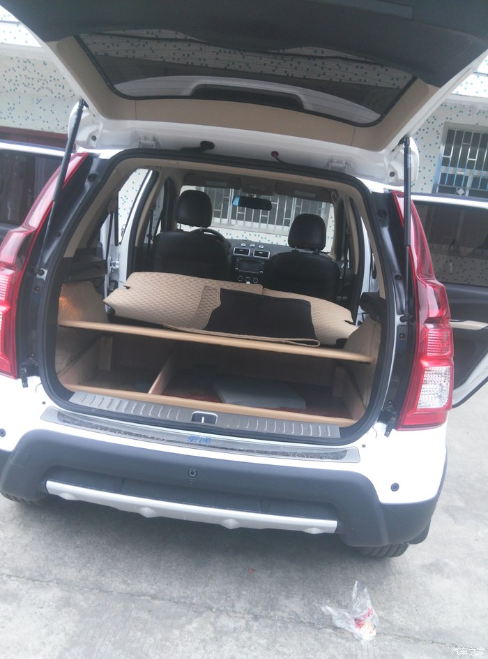 景逸x3后备箱改装