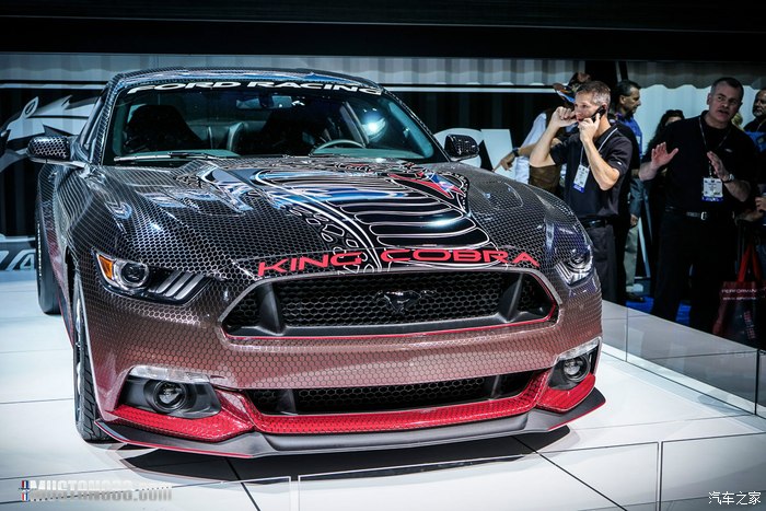 震撼福特发布第六代野马蛇王概念款
