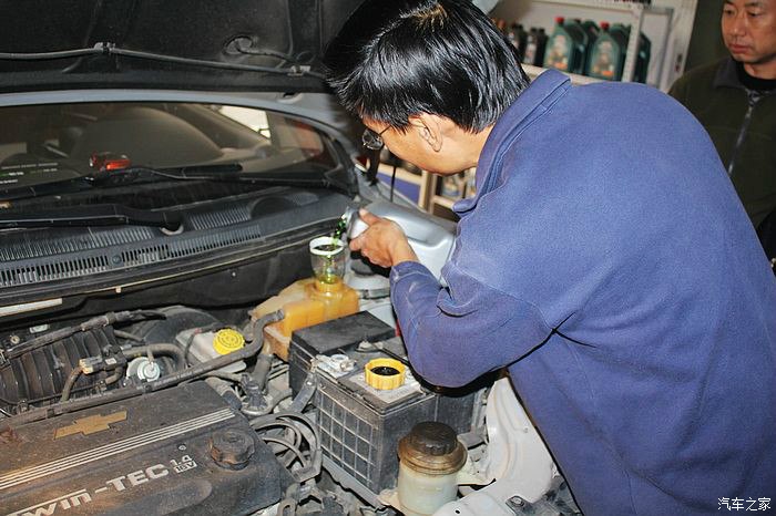 洛阳车友会雪佛兰乐风五万公里保养全纪录