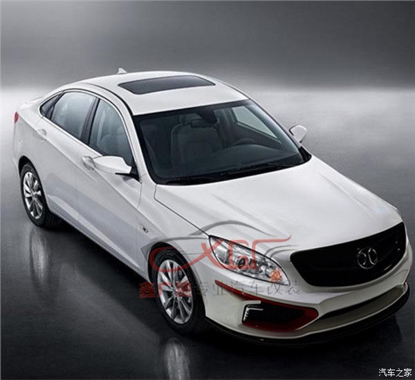 北汽绅宝d50改装大包围图片