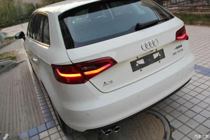 【图】a3 阿玛菲白 两厢时尚 提车作业_奥迪a3论坛_汽车之家论坛