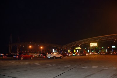 长沙收费站图片夜间图片