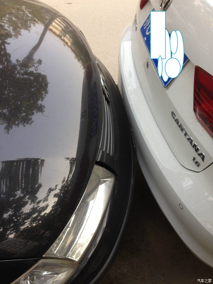 新桑被老桑追尾