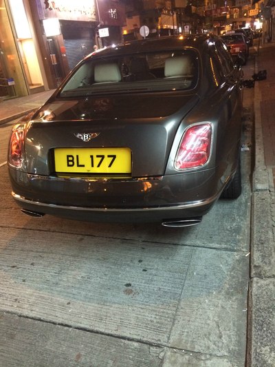 香港超跑豪车街拍,高清无码大片!