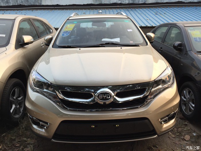 比亚迪s7香槟金色实拍大量高清图片