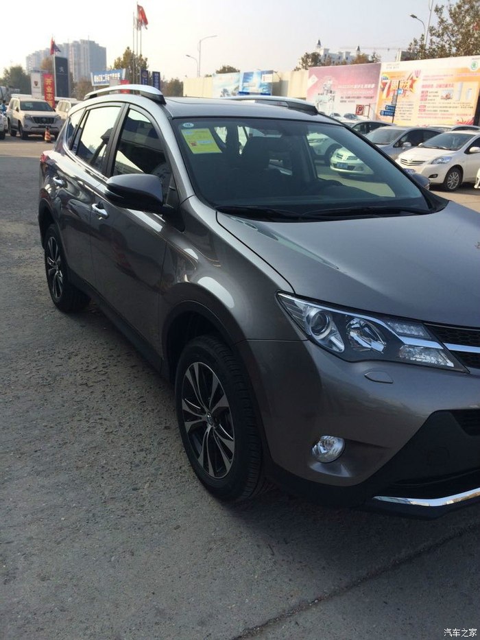 【图】大片来袭-2015最新款rav4豪华铂青铜双拼提车作业~_rav4荣放