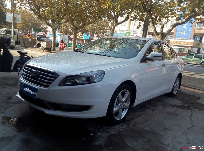 【图】b70白色自舒1000公里留念 同时申请认证_奔腾b70论坛_汽车之家