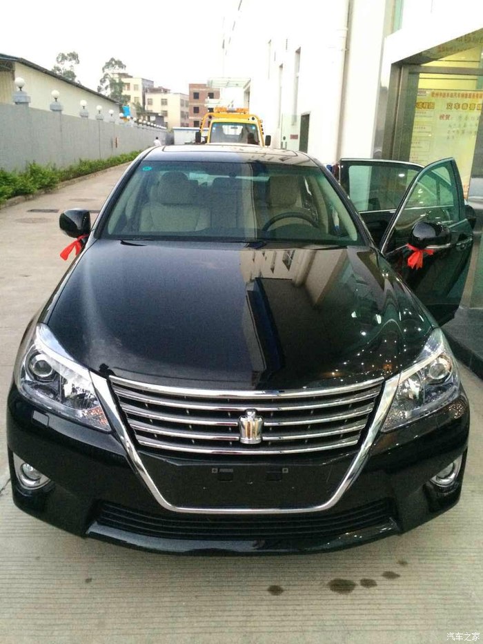 【图】昨天提车了13.5代皇冠_皇冠论坛_汽车之家论坛