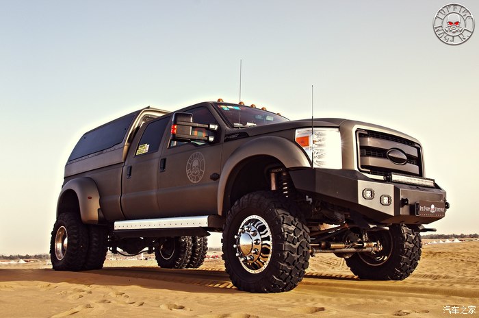 【顶火车会】顶火改装福特 f-450 topfire10寸升高案例分享