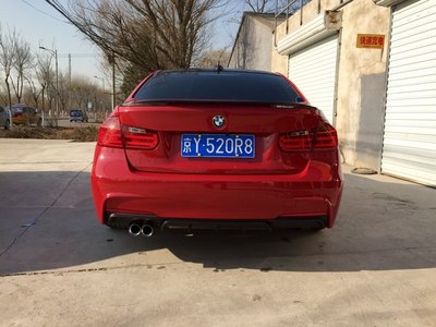 宝马F35 320LI 2年用车改车小结 附一张媳妇照