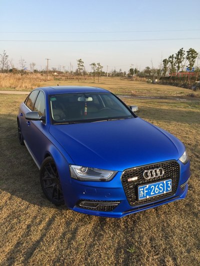 2013款a4l冰蓝色贴膜 膜是送的哦!_奥迪a4l论坛_手机汽车之家