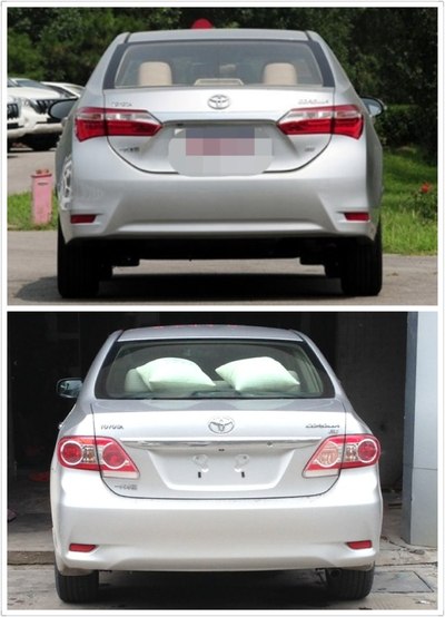 【图】谁屁股好看?_卡罗拉论坛_汽车之家论坛