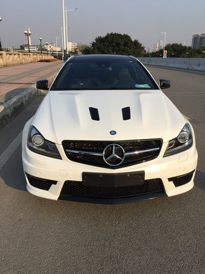 c63白色提车认证_奔驰amg论坛_手机汽车之家