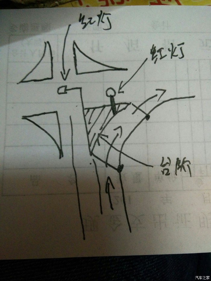 东莞右转专用道有红灯