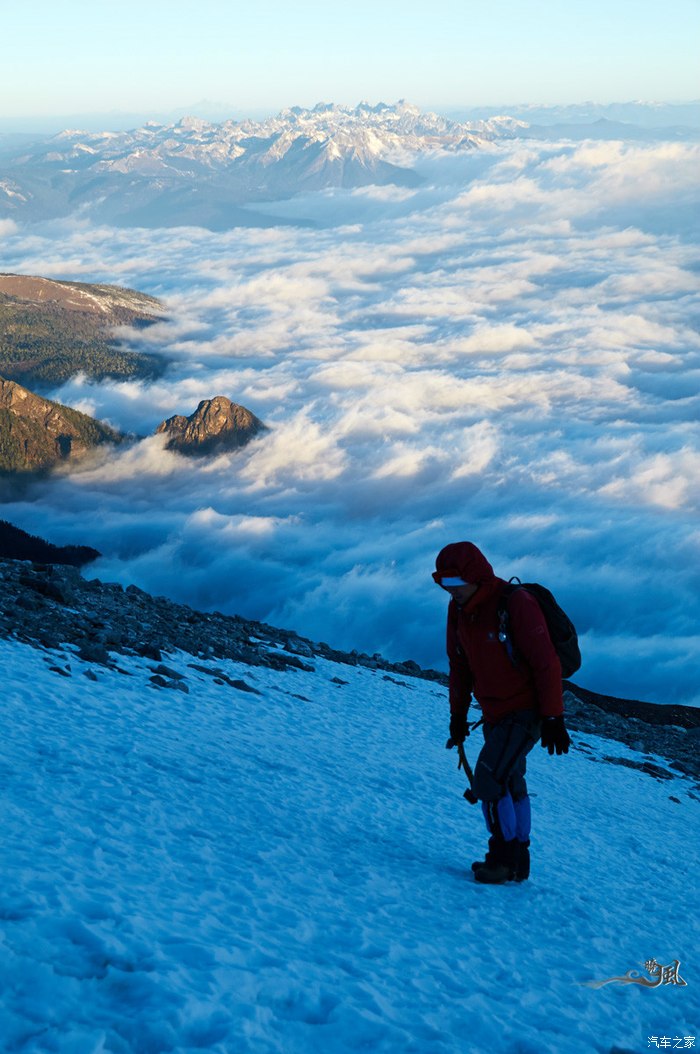 骑车去登山之哈巴雪山