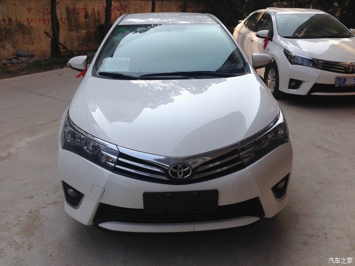 新卡罗拉16cvtgl超级白提车记