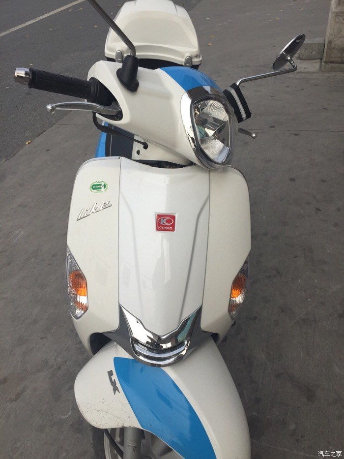 可能是论坛里第一台蓝白双色的like180