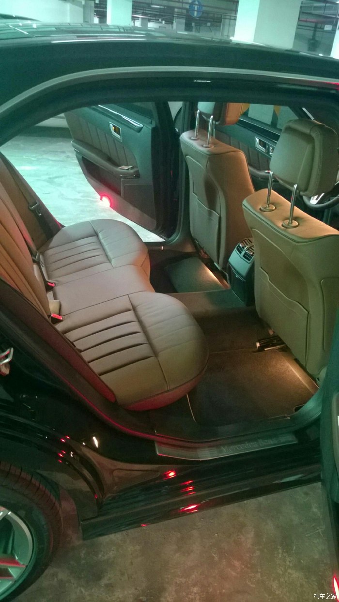 【图】e260外黑内棕提车一个月前来认证了!_奔驰e级论坛_汽车之家论坛