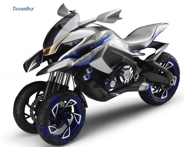 yamaha 发布双前轮 01gen 多功能概念车(附送相关图片)_摩托车论坛