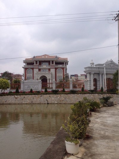 福建农村的别墅.