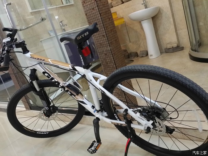 入手白色捷安特atx777