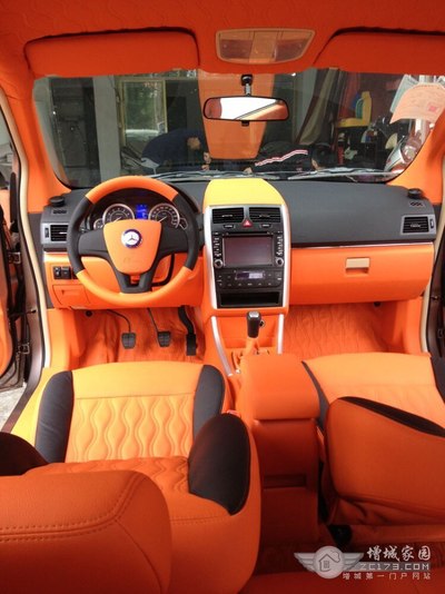 嘚瑟一下,改装r50内饰~~~_启辰r50论坛_手机汽车之家