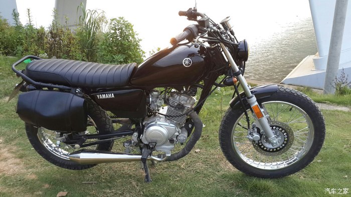 第一次呀第一次,雅马哈天俊125改装上图.