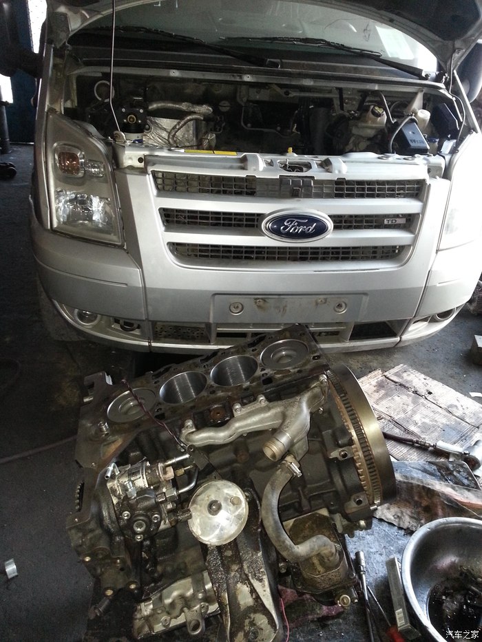 【图】神车的发动机也得大修!_上汽大通maxus v80论坛_汽车之家论坛