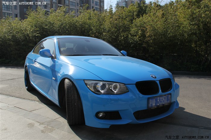 e92 335i 改色贴(baby blue)