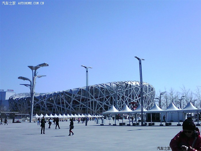 鸟巢 现在看近,其实远