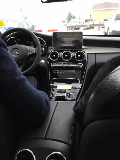 加拿大入手2015款外白内黑c400 4matic_奔驰c级论坛_手机汽车之家