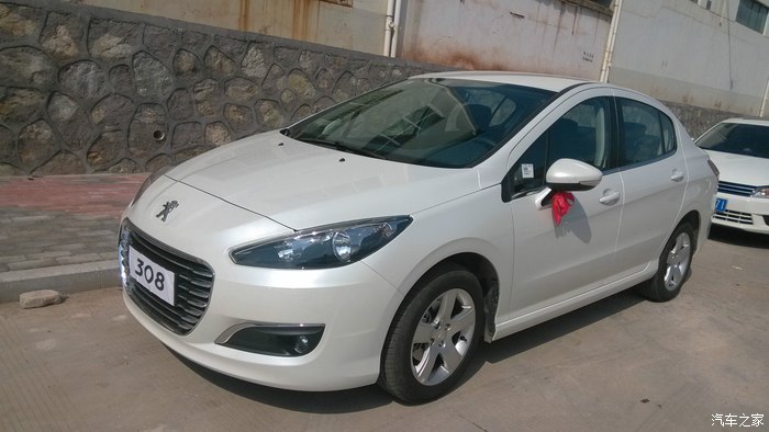 【图】白色308自动优尚型补交作业_标致308论坛_汽车之家论坛