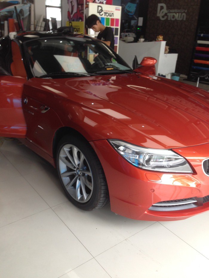 14款巴伦西亚橙提车作业