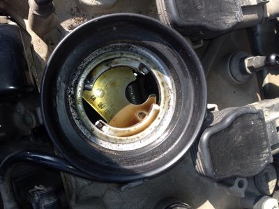 途观6w5公里的菊花和加油口