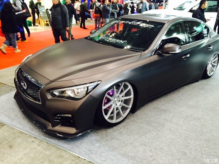 【图】东京改装车展之infiniti q50