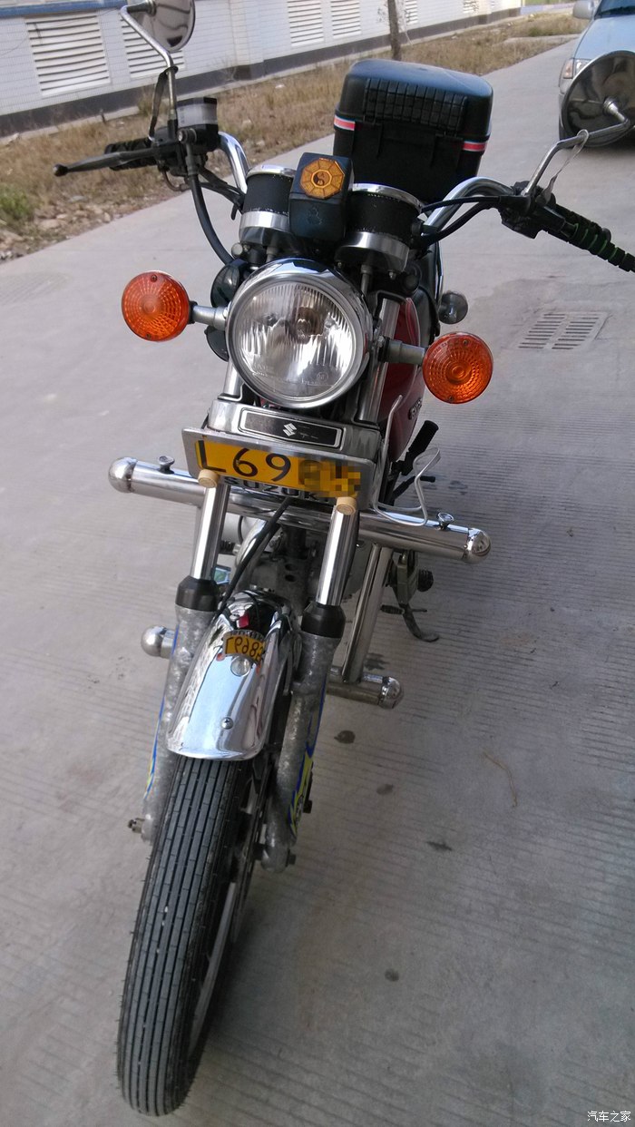 我的第一辆摩托车1995年原装进口铃木gn125