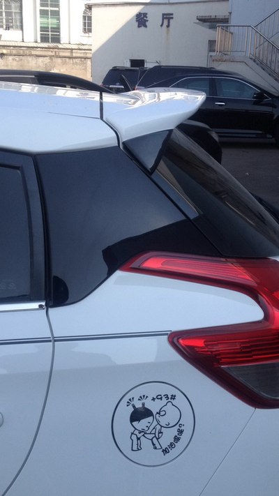 丰田致炫车尾翼谁有安装的