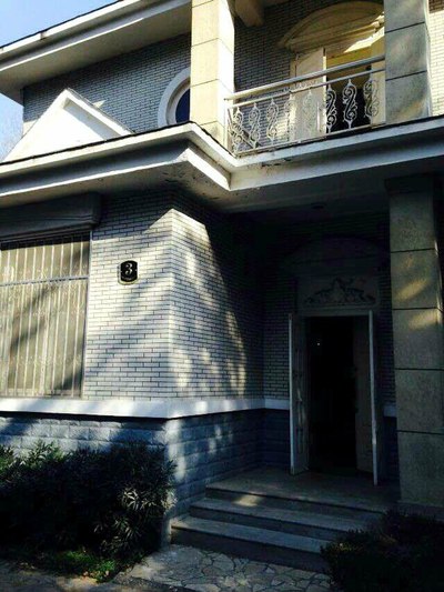 到达目的地,汤峪湖森林公园,别墅在等着我们