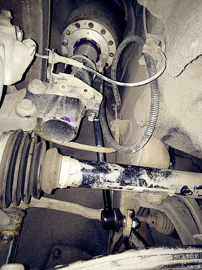 终于找到c5可以用的可调防倾杆连接杆了!